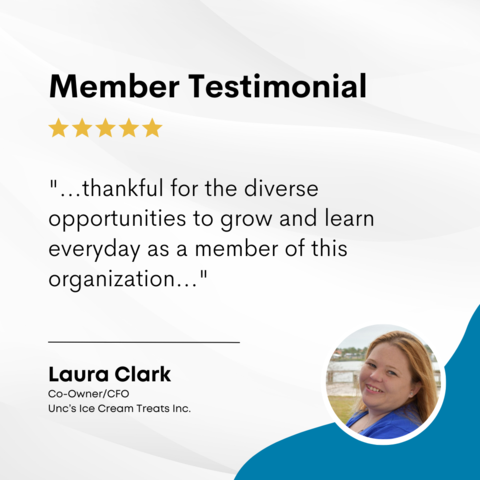 Member Testimonial: Laura Clark, Unc's Ice Cream Treats Inc.