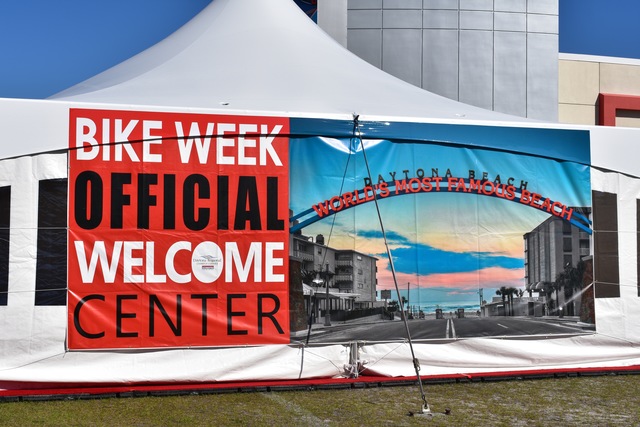 Bike Week Welcome Center Help Needed